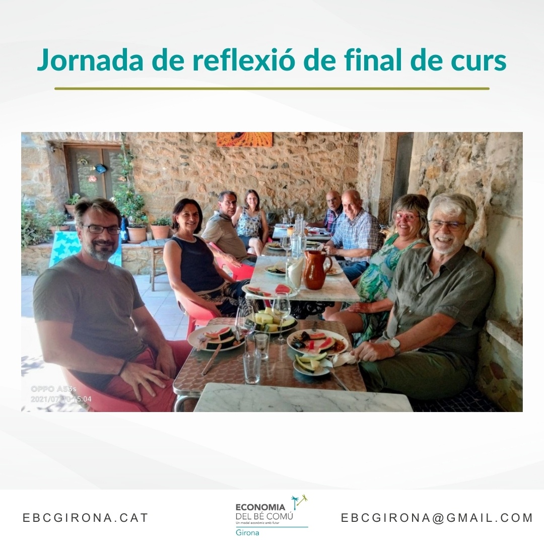 Jornada de reflexió de final de curs