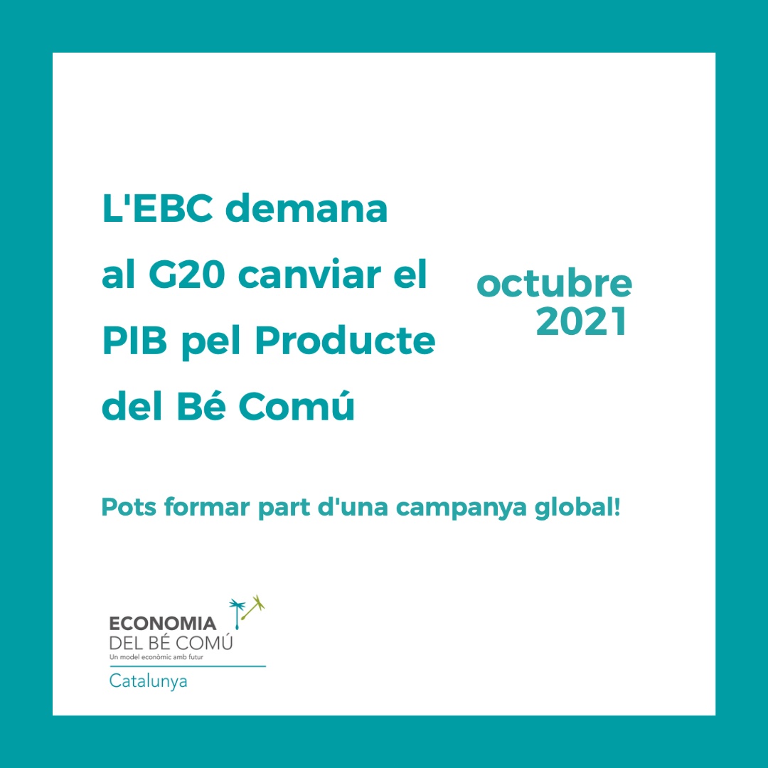 Producte del Bé Comú i G20