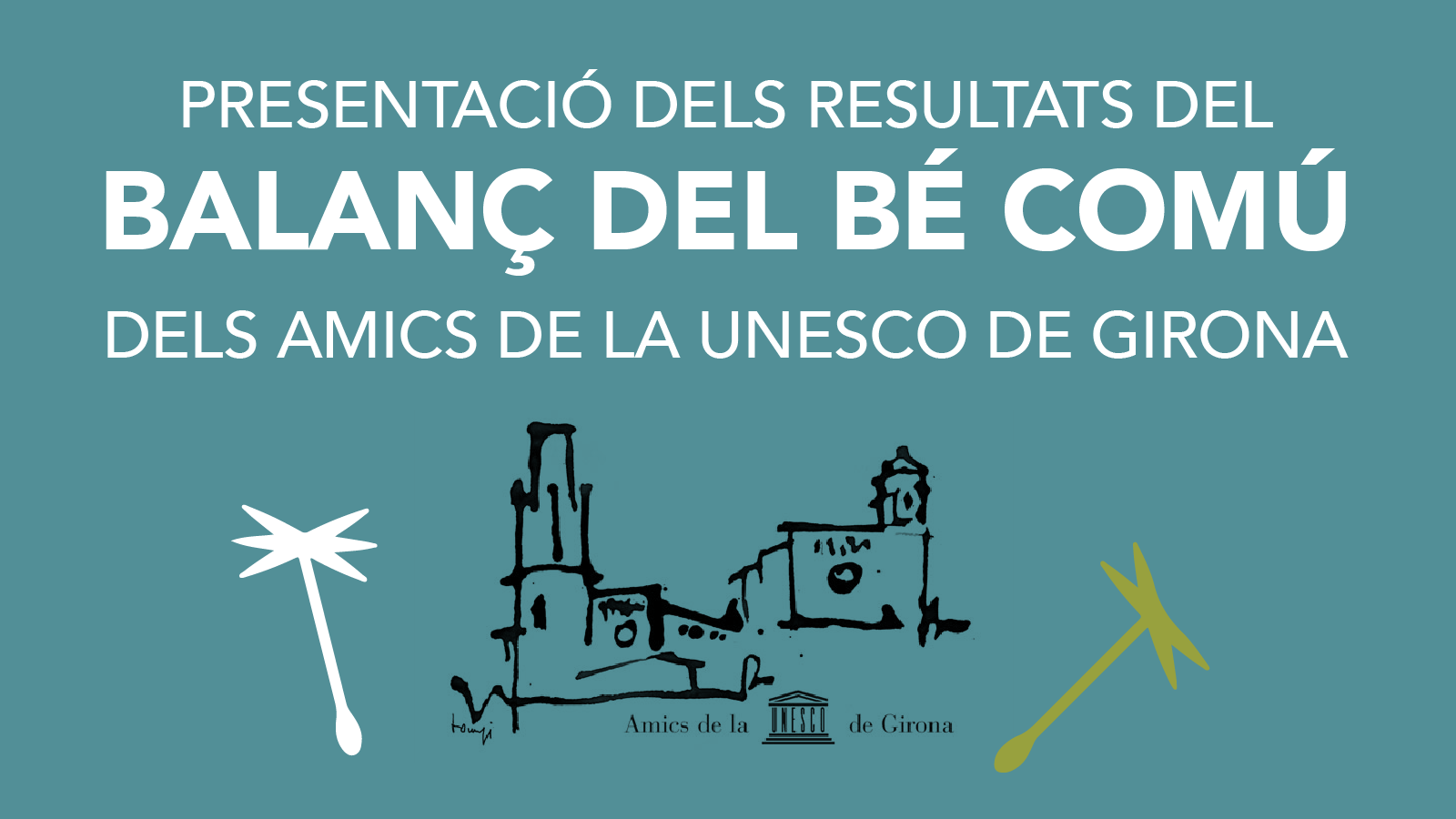 Presentació dels resultats del Balanç del Bé Comú dels Amics de la UNESCO de Girona